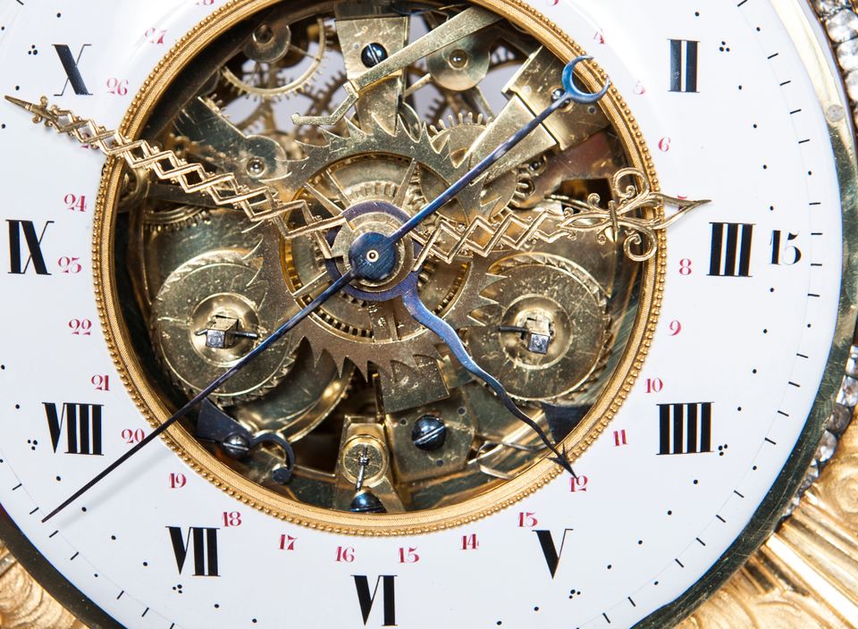Imposing Monumental Louis XVI Temple Mantel Clock, circa 1780 - image 7