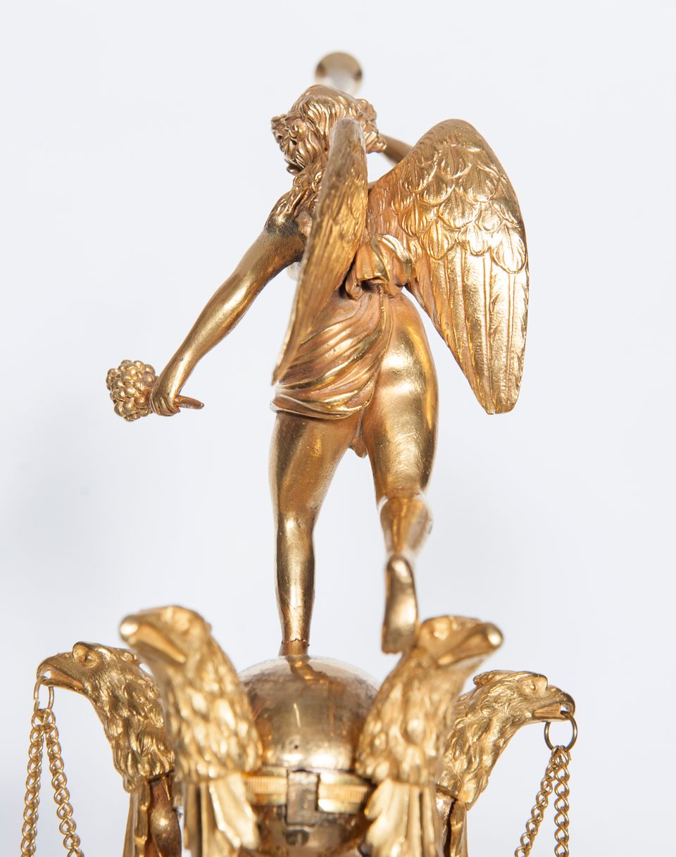 Imposing Monumental Louis XVI Temple Mantel Clock, circa 1780 - image 5