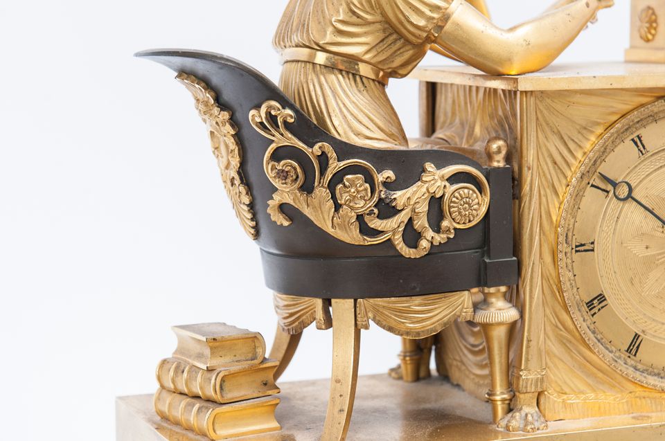 A very popular French empire ormolu mantel clock attributed to Justin Vulliamy, circa 1820 - image 3