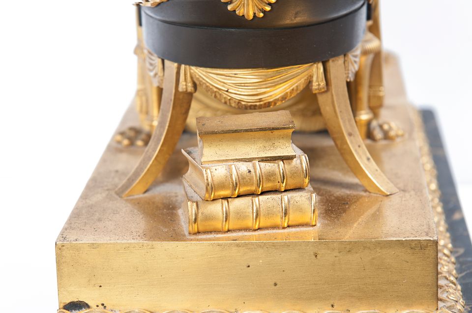 A very popular French empire ormolu mantel clock attributed to Justin Vulliamy, circa 1820 - image 5