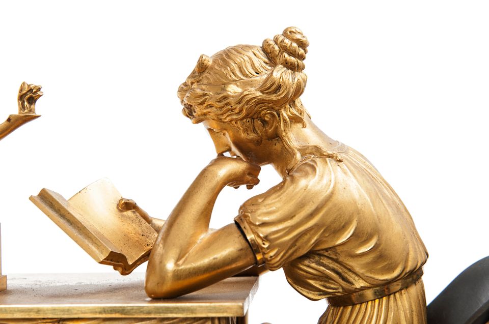 A very popular French empire ormolu mantel clock attributed to Justin Vulliamy, circa 1820 - image 6