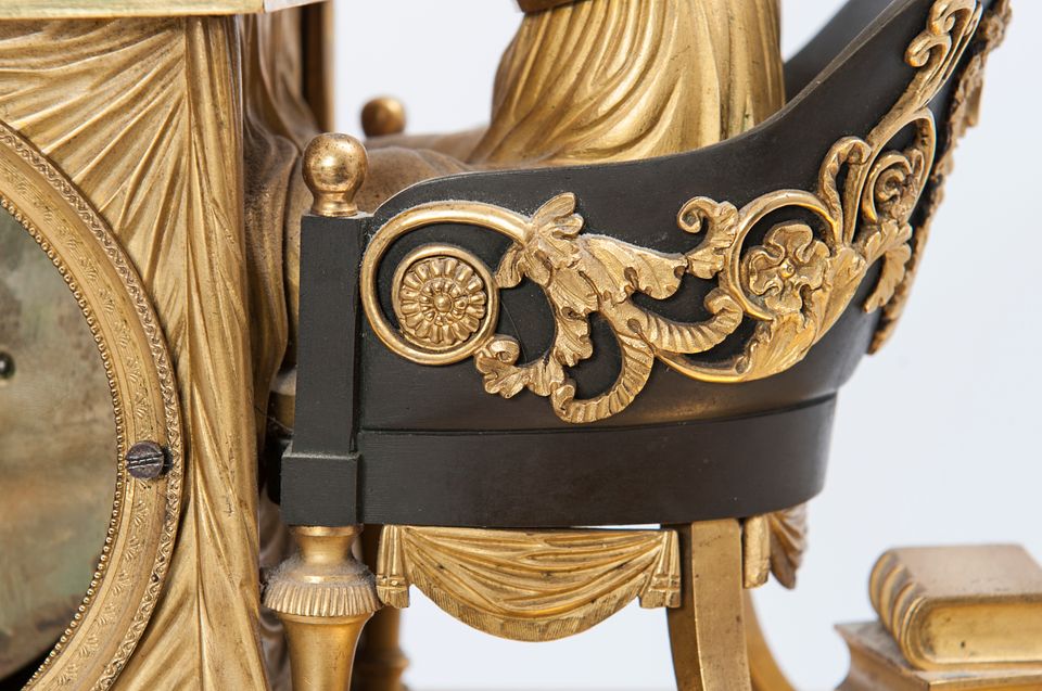 A very popular French empire ormolu mantel clock attributed to Justin Vulliamy, circa 1820 - image 10
