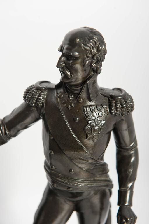 Unusual Bronze Sculpture from Blücher Fürst von Wahlstatt, circa 1810 - image 2