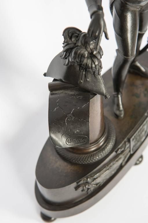 Unusual Bronze Sculpture from Blücher Fürst von Wahlstatt, circa 1810 - image 4
