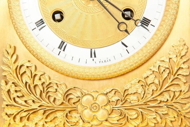Impressive Empire Mantel Clock Horatius, circa 1800 - afbeelding 3