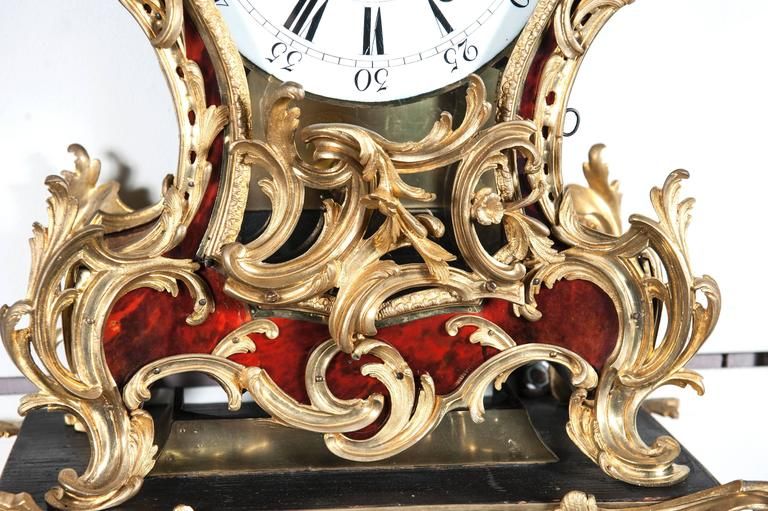 A very important Swiss Louis XV Tortoiseshell Clock by Jaquet Droz, circa 1750 - image 4