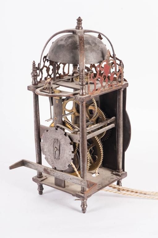 Impressive Large French Country Lantern Clock - afbeelding 5