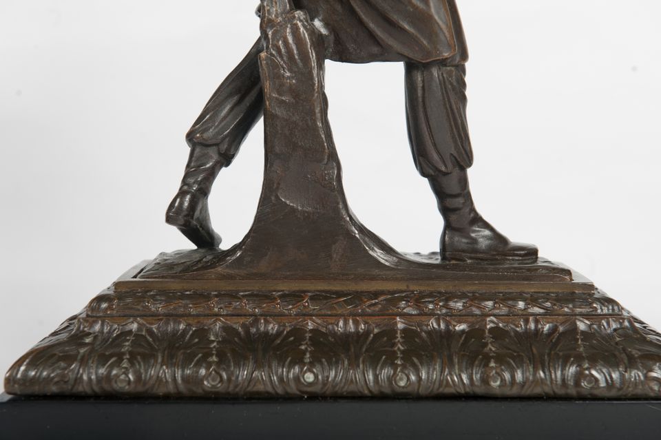 A good and very unusual Louis XVI mantel clock circa 1780 - image 6