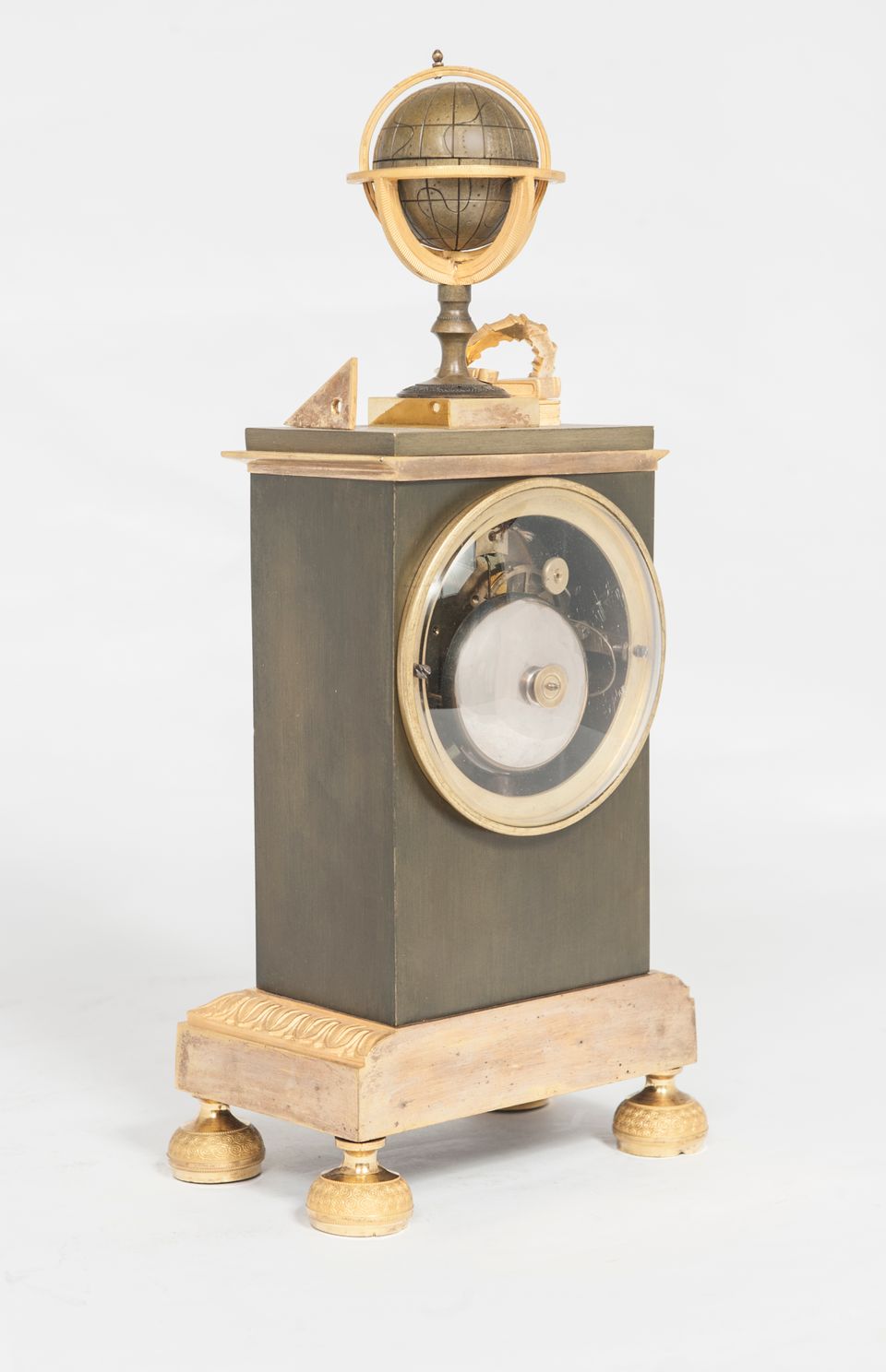 A nice empire Charles X mantel clock by Gillion a Paris - image 5