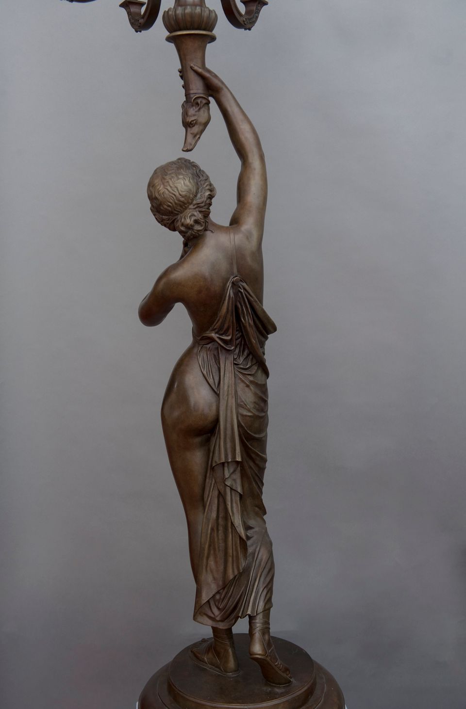 A pair of candlesticks adapted for electricity, circa 1880 - image 8