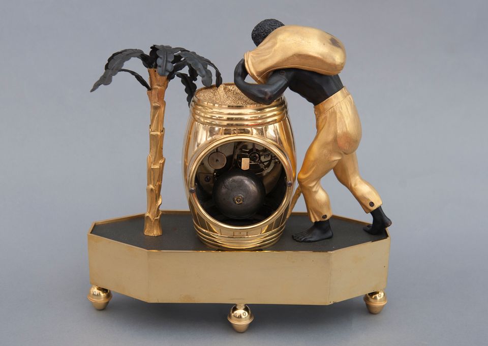A very rare French ‘directoire’ pendule ‘Au Bon Sauvage’, circa 1800 - image 3