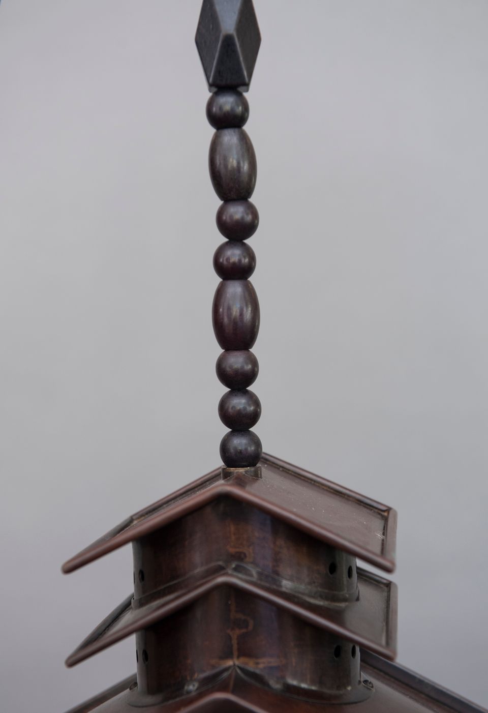 An unusual Amsterdam School Hanglamp from around 1900 - afbeelding 2