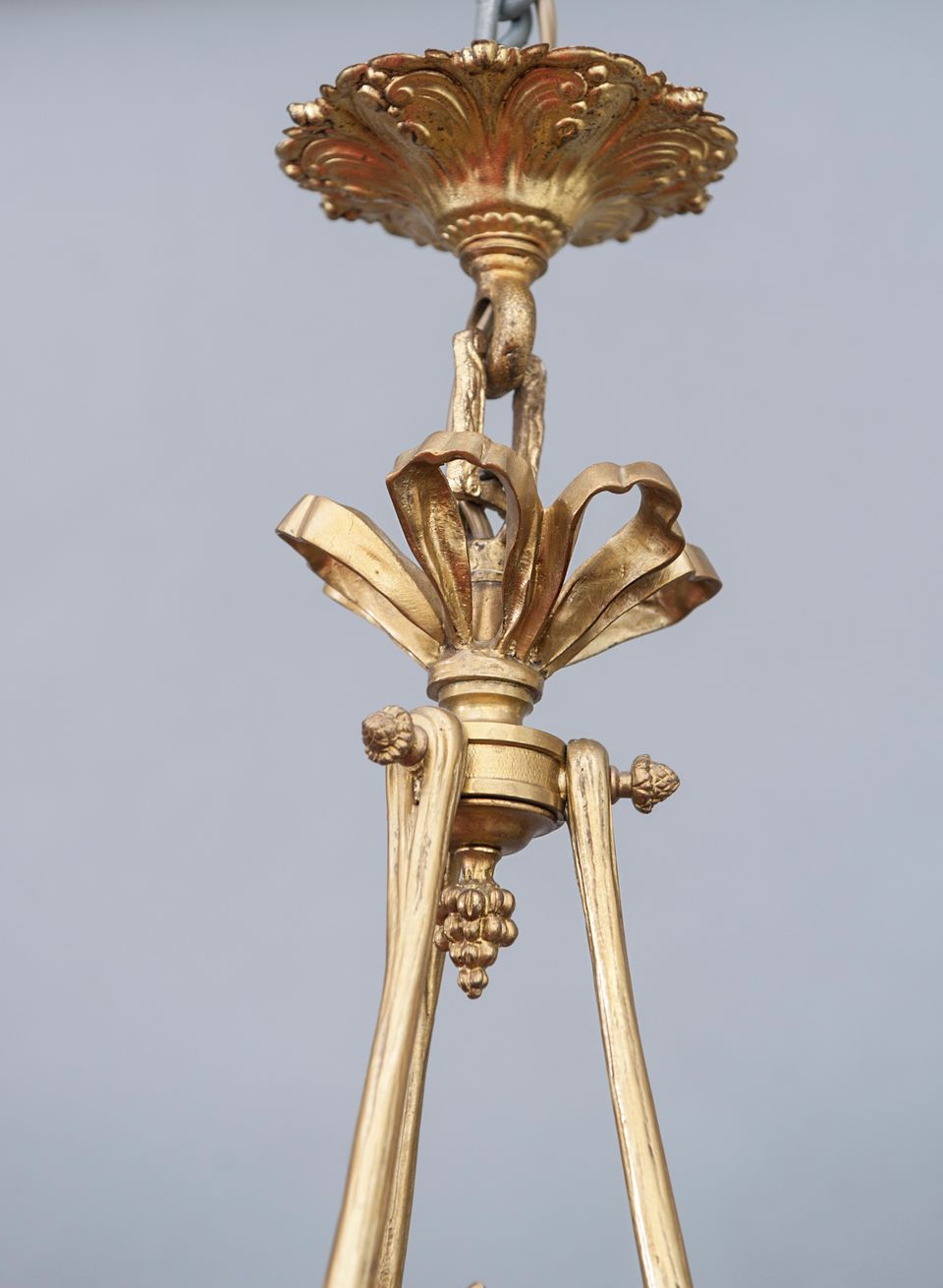 Late 19th century romantic and charming very desirable ceiling hang lamp - afbeelding 2