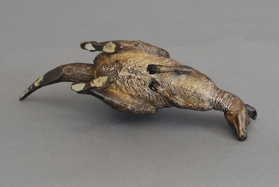 An attractive kangaroo Vienna bronze signed - afbeelding 6