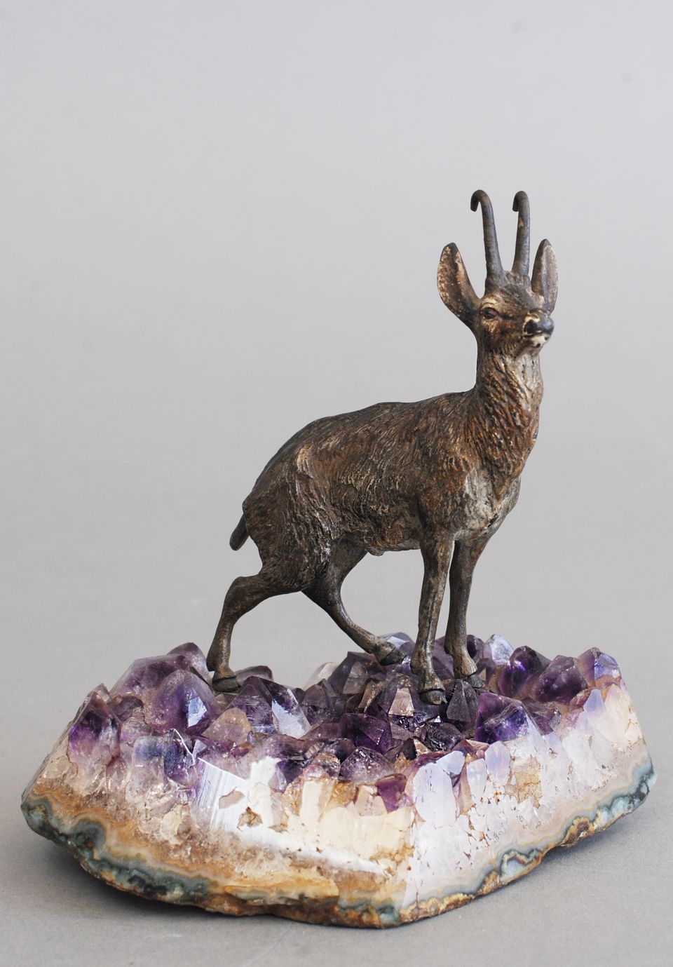 A very realistic Vienna Bronze chamois deer, circa 1900 - image 2
