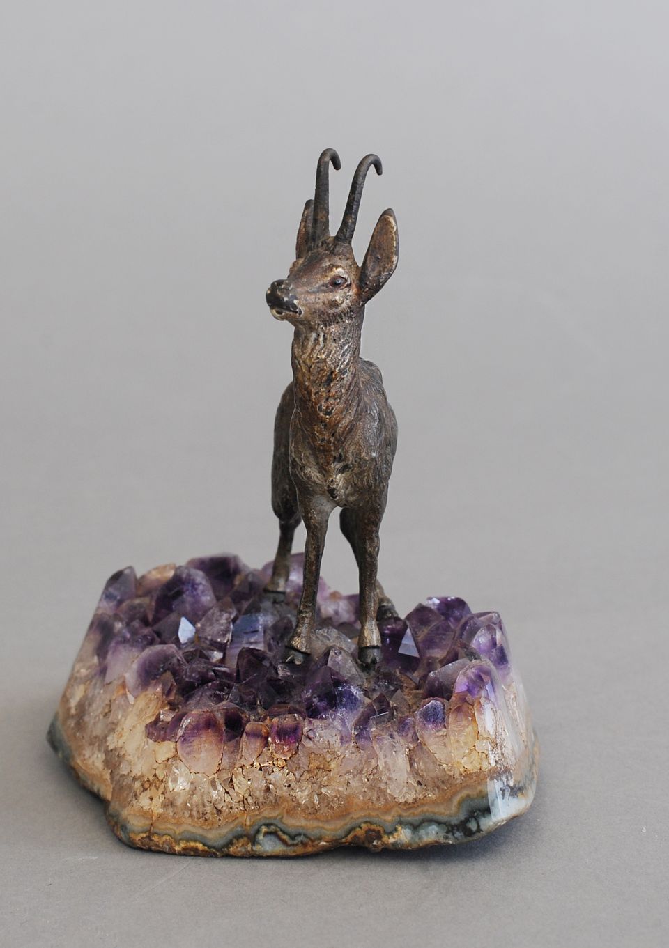A very realistic Vienna Bronze chamois deer, circa 1900 - image 3