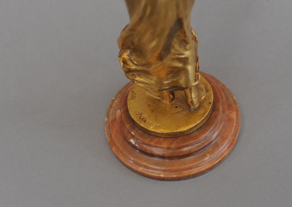 A charming ormolu ‘Art Nouveau’ bronze figure, signed Alonzo, circa 1890 - image 5