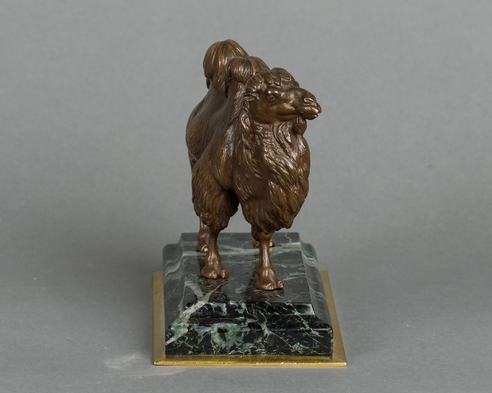 An unusual French camel bronze circa 1860 - afbeelding 4