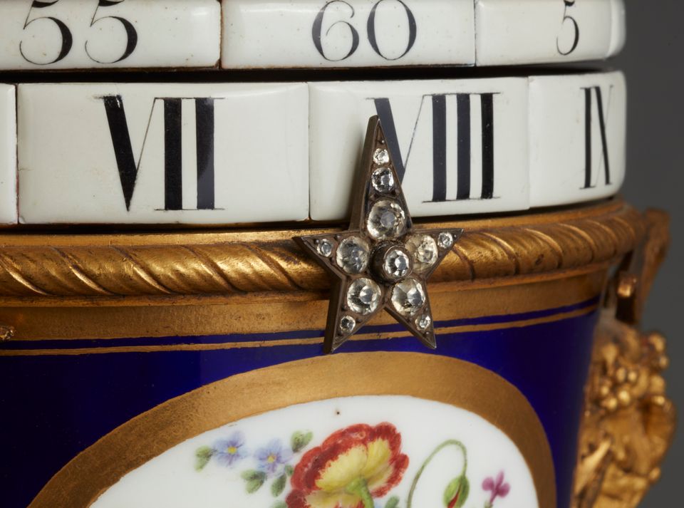 A charming probably Sevres annular dial striking urn clock, circa 1880 - image 8