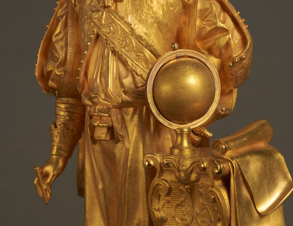 A lovely pair of Charles X gilt bronzes, circa 1835 - image 4