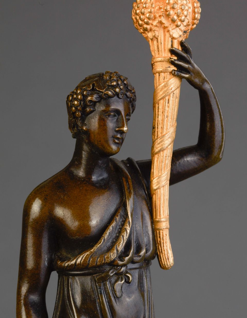 A good pair of four light empire candle sticks, circa 1820 - afbeelding 4