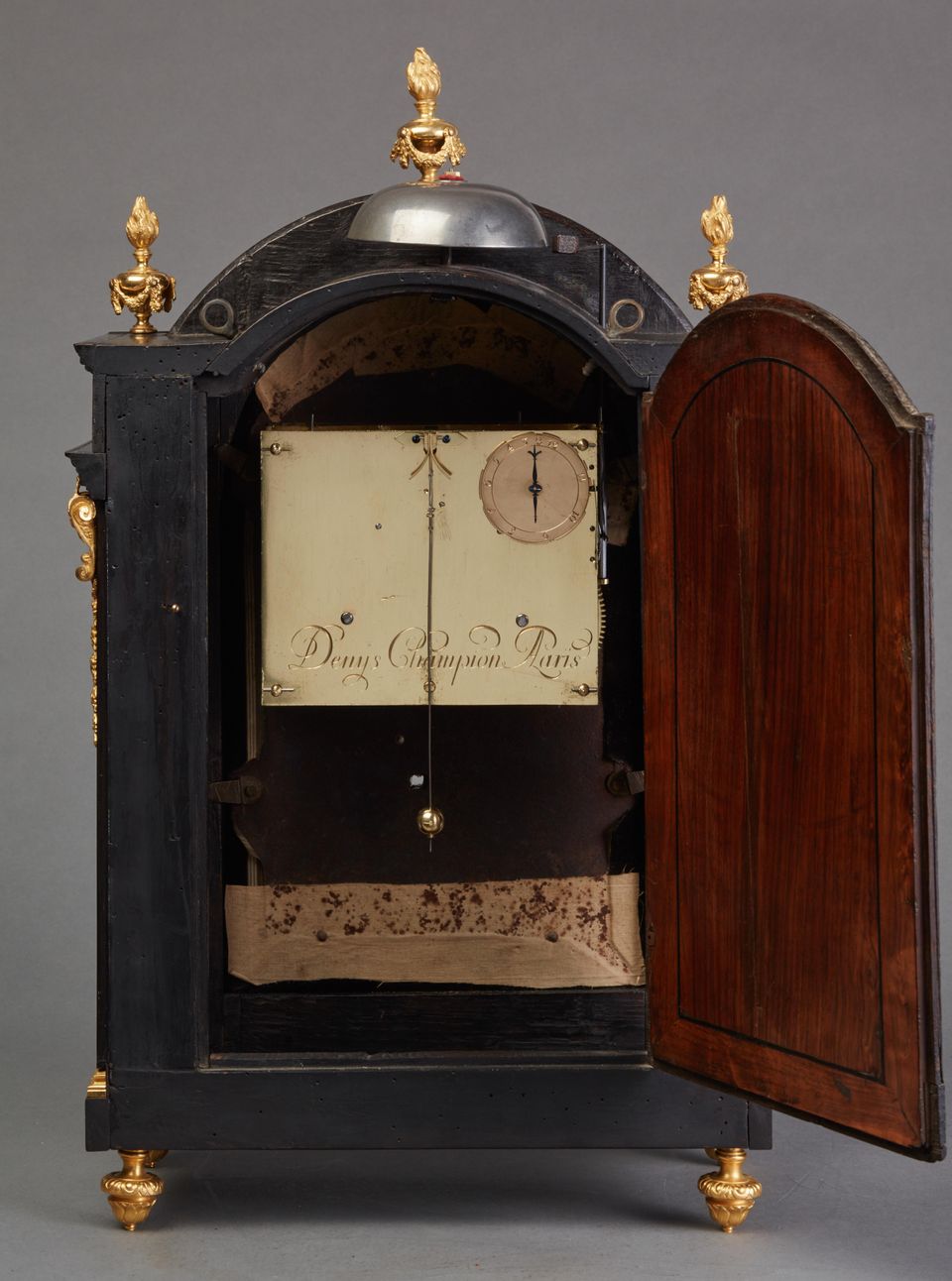 A magnificent French late 17th century Louis XIV 'Religieuse Clock' by D. Champion of Paris, circa 1690 - image 6