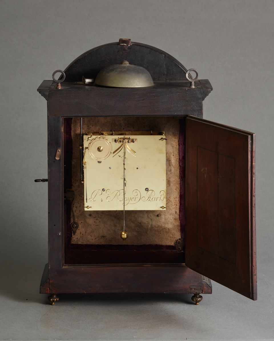 A beautiful French Louis XIV 'Religieuse clock', signed P Royer a Paris, circa 1680 - image 5
