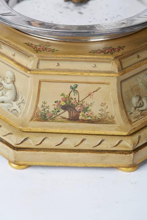"CA", France, Movement, Rare French Table Clock with Arcane Time Display - image 3
