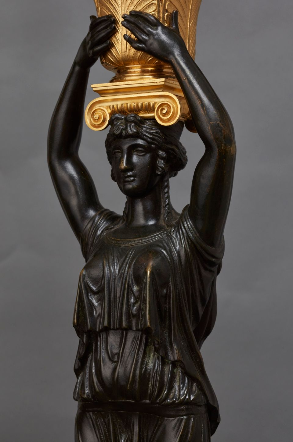 Single Empire lamp stand (candle stick) - afbeelding 2