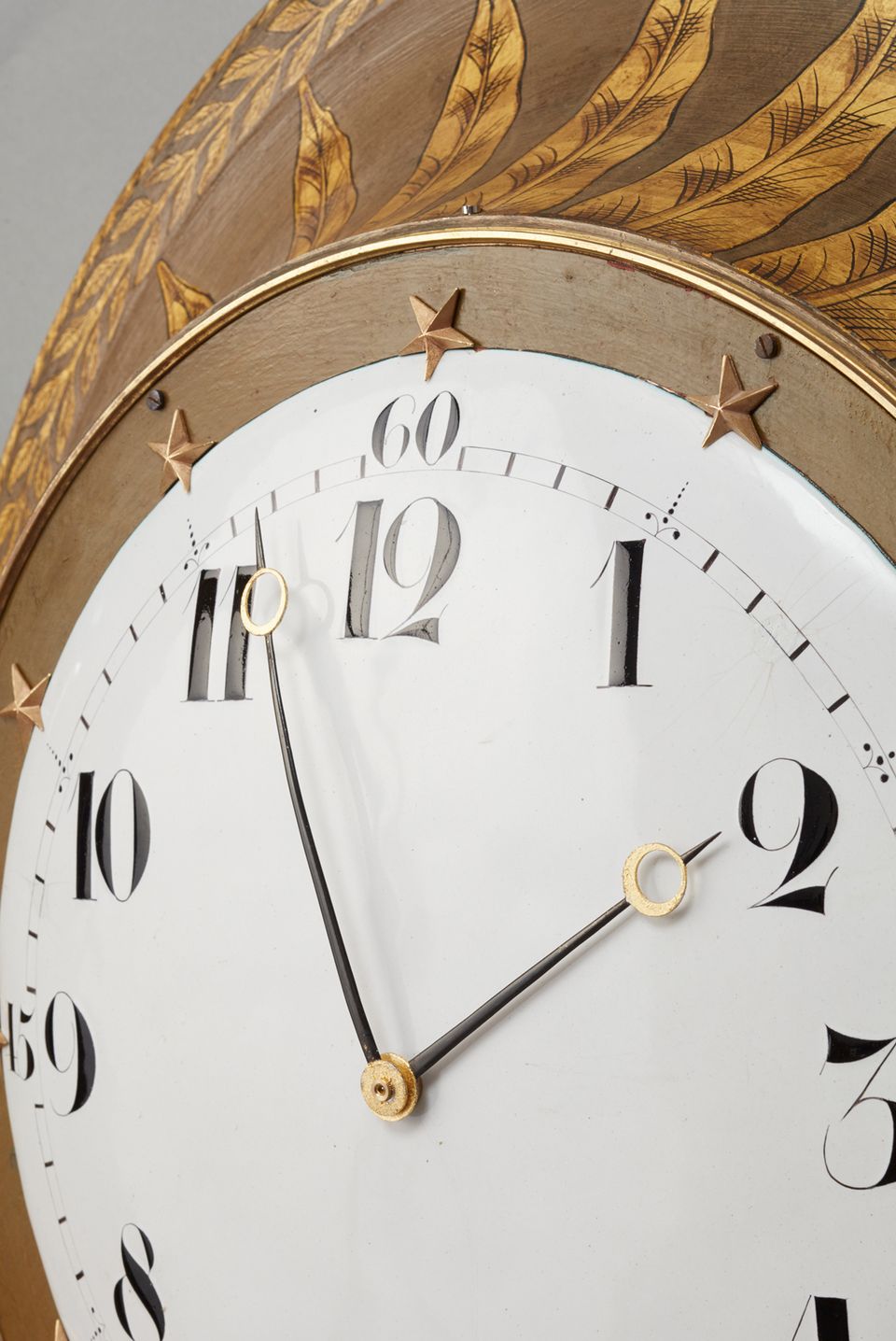 A hugely decorative French ‘Empire’ wall clock, circa 1820 - image 3