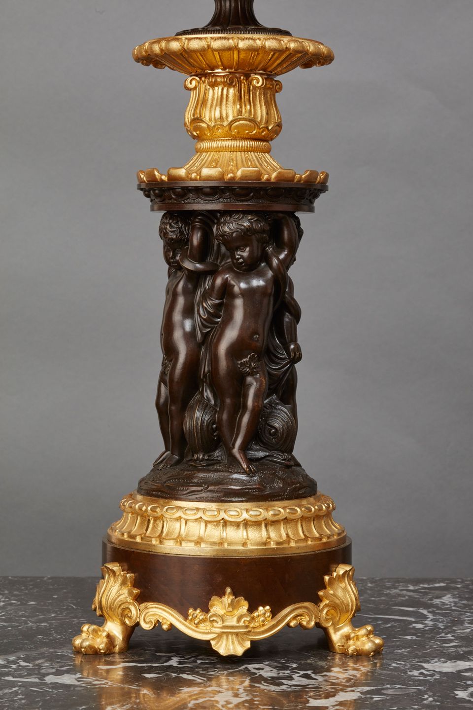 A good decorative pair of French Charles X candelabres, circa 1830 - image 6