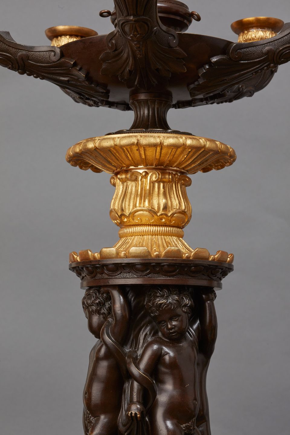 A good decorative pair of French Charles X candelabres, circa 1830 - image 4