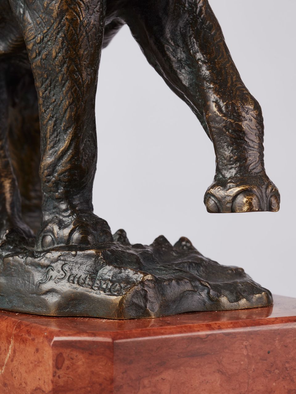 A German bronze statue of an elephant, circa 1900 - image 5