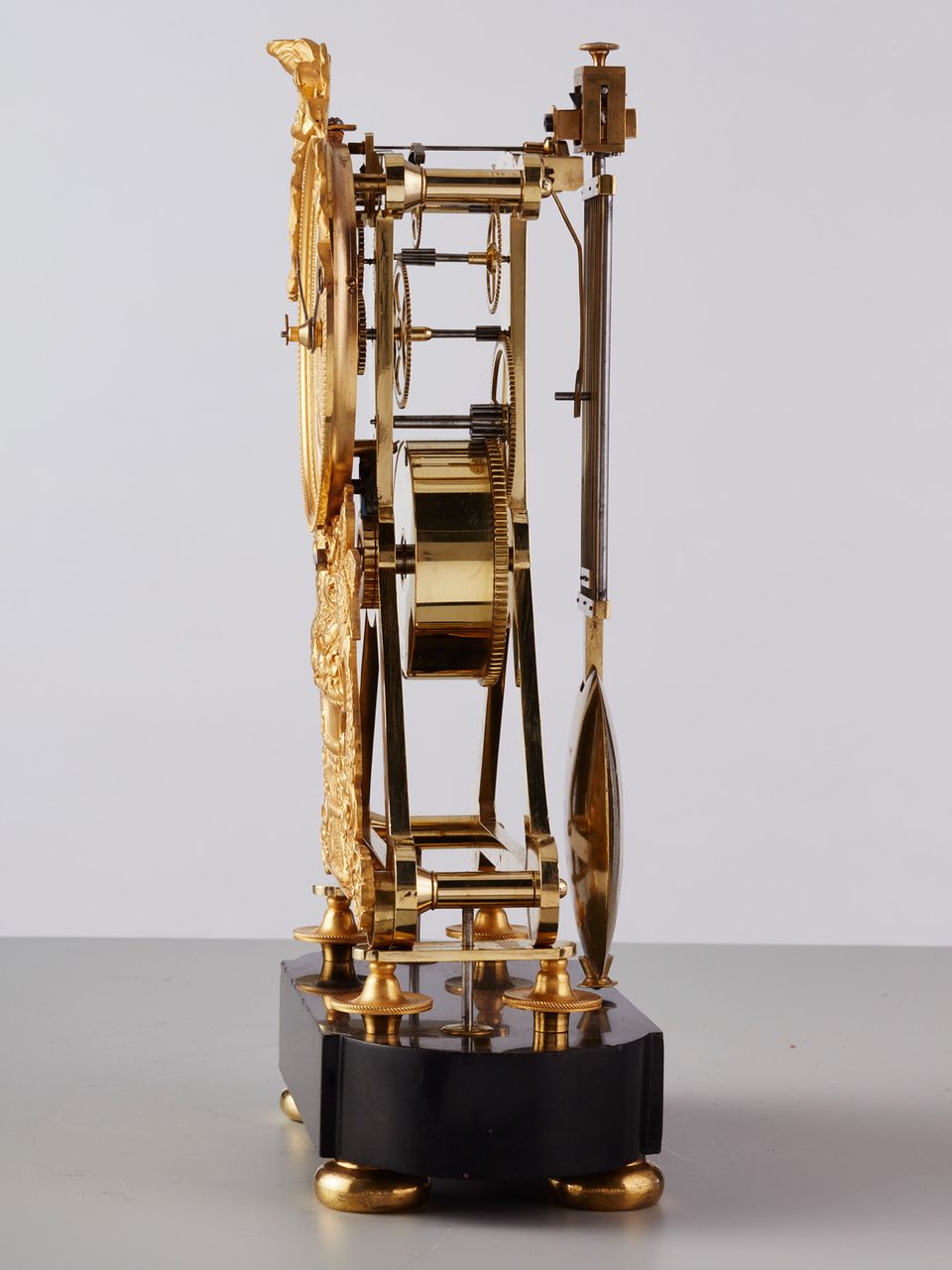 A small French long duration Skeleton Clock, circa 1820 - image 4