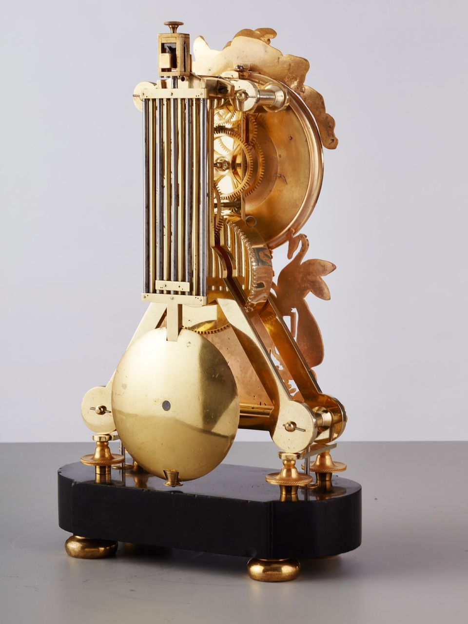 A small French long duration Skeleton Clock, circa 1820 - image 5