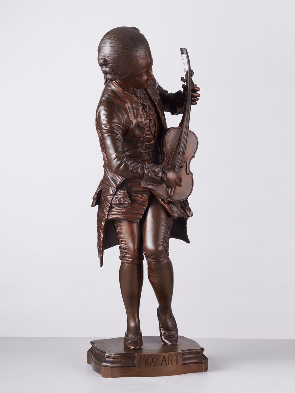 A French Bronze Statue of Mozart, circa 1880 - image 2