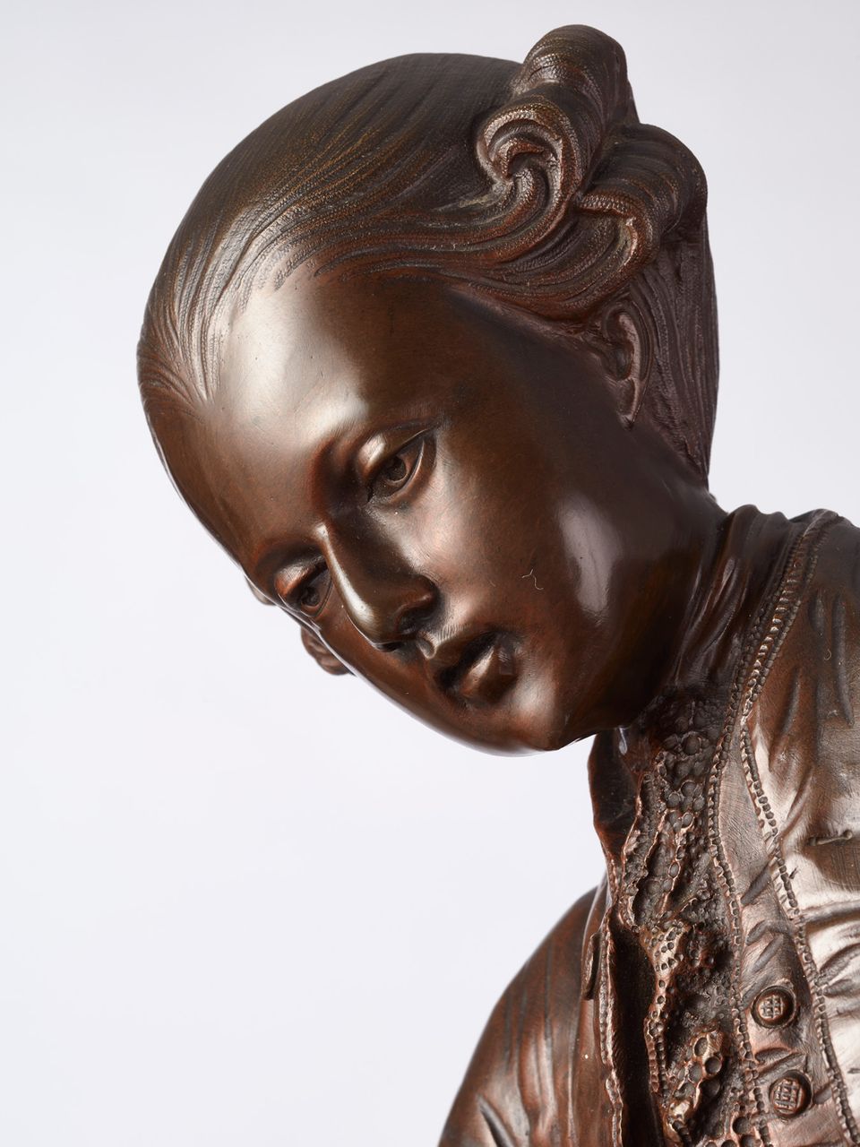 A French Bronze Statue of Mozart, circa 1880 - image 6