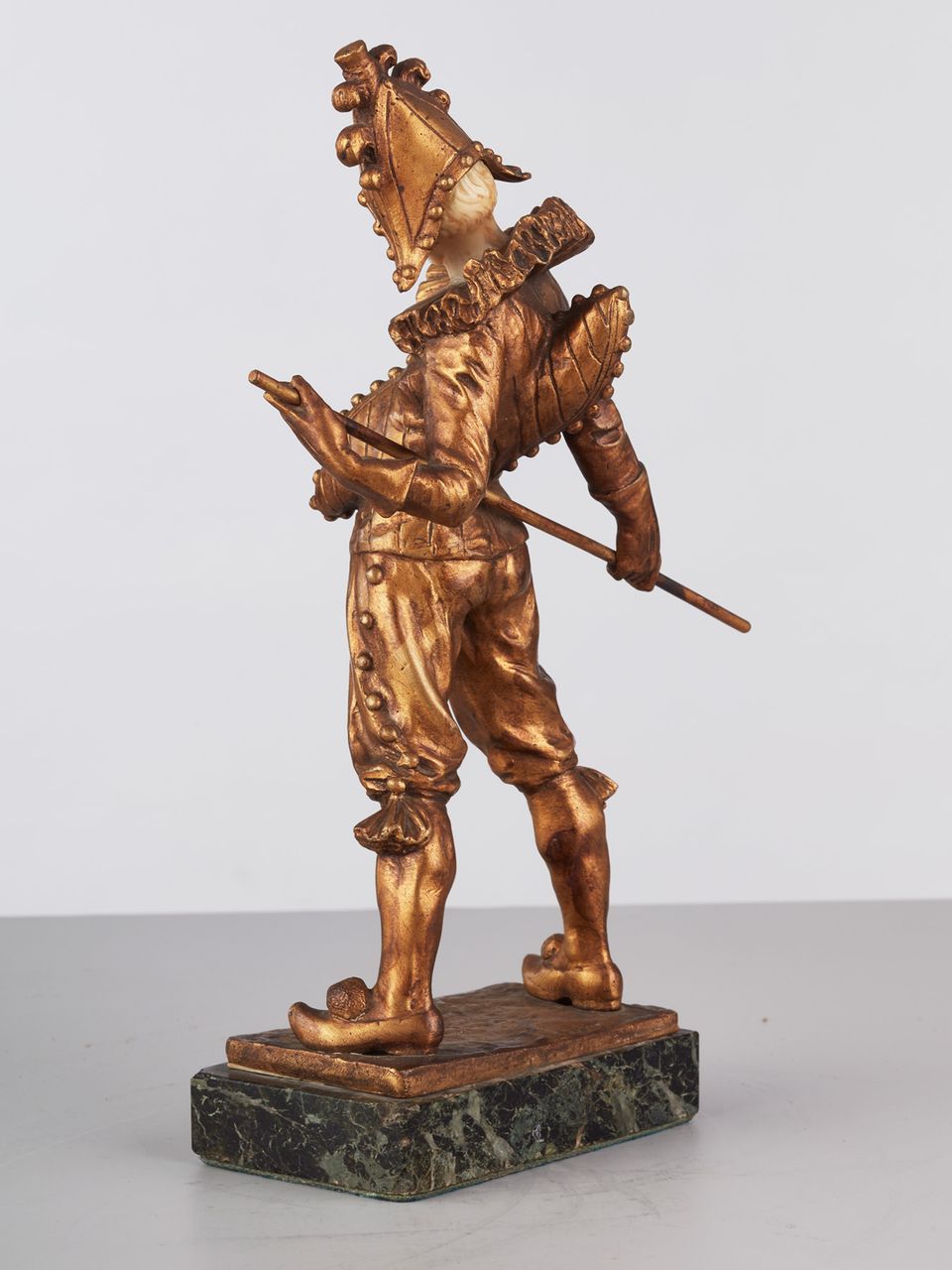 A French Art Deco Harlequin Bronze by Luce, circa 1910 - image 4