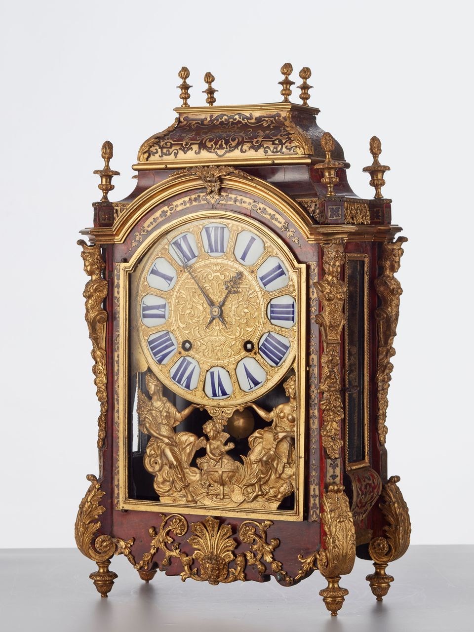 A beautiful French late Louis XIV ‘Religieuse’ mantel clock by Bonneual, circa 1700 - image 2