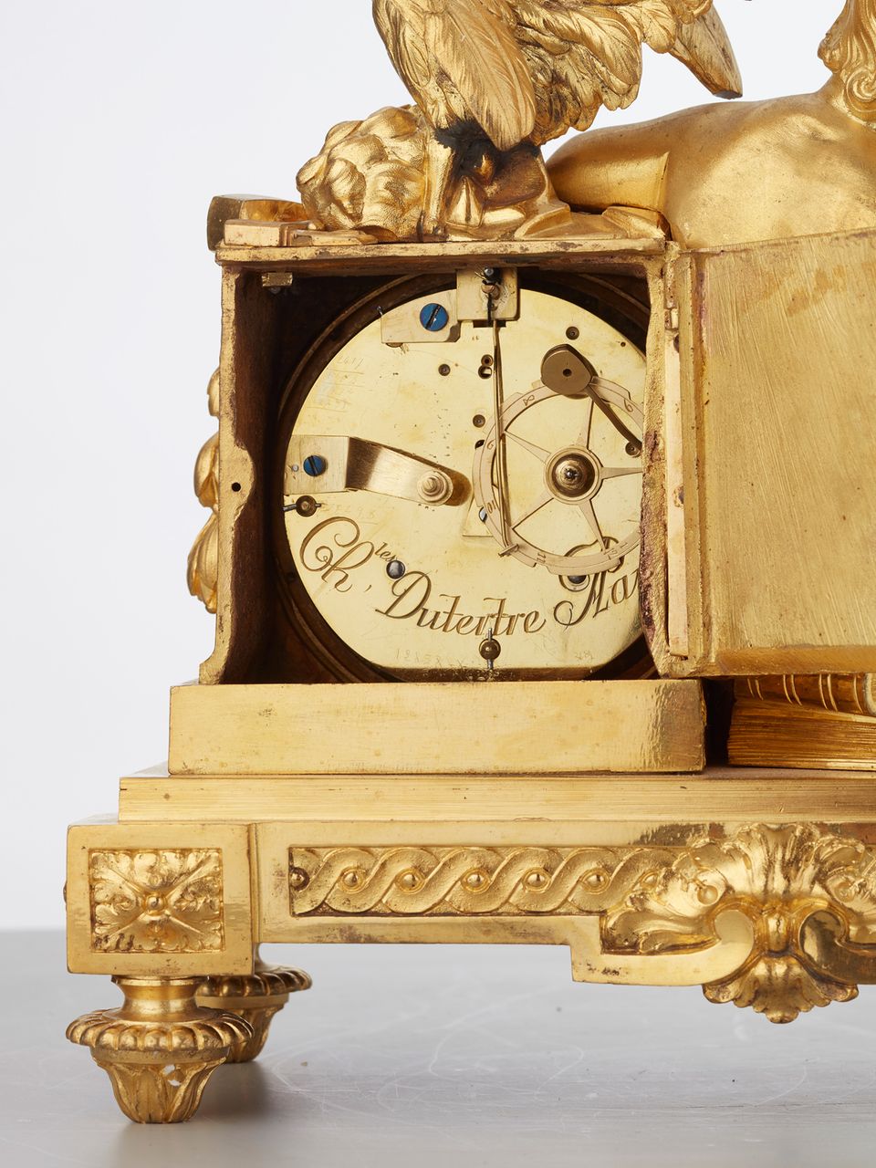 A classic early Louis XVI pendule by Charles du Tertre, circa 1780 - image 5
