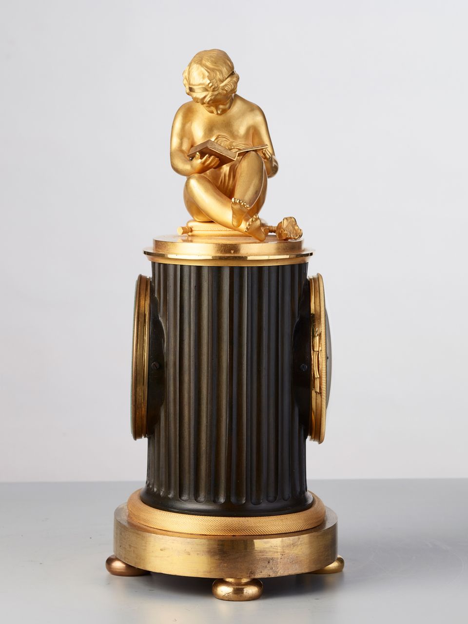 An elegant French ‘Empire’ library mantel clock, circa 1820 - image 3