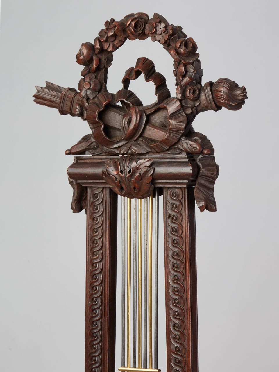 Houten Harpklok - afbeelding 5