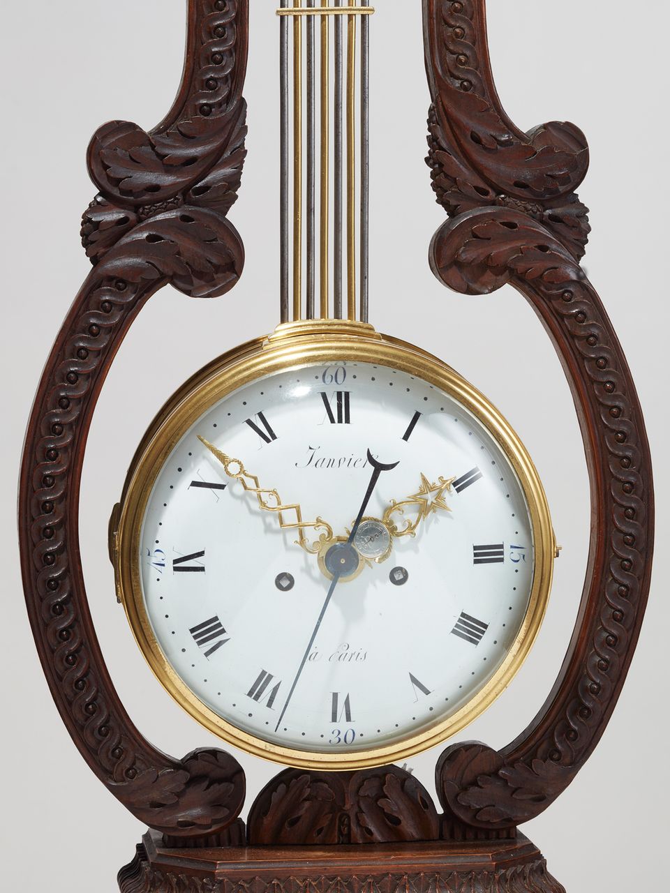 Houten Harpklok - afbeelding 7