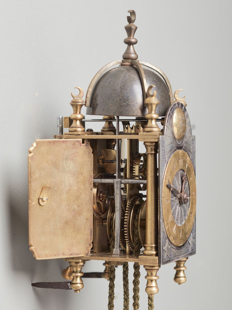 A rare English miniature lantern clock made for the Turkish market by Marwick Markham, circa 1740 - image 4
