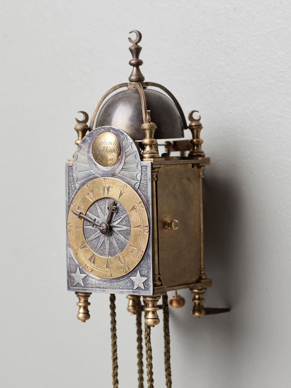 A rare English miniature lantern clock made for the Turkish market by Marwick Markham, circa 1740 - image 2