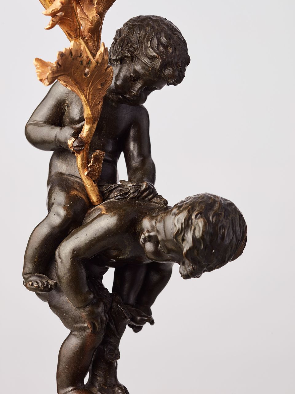 A Pair of French 'Louis XVI' figurative candelabras with putti, circa 1780 - image 4