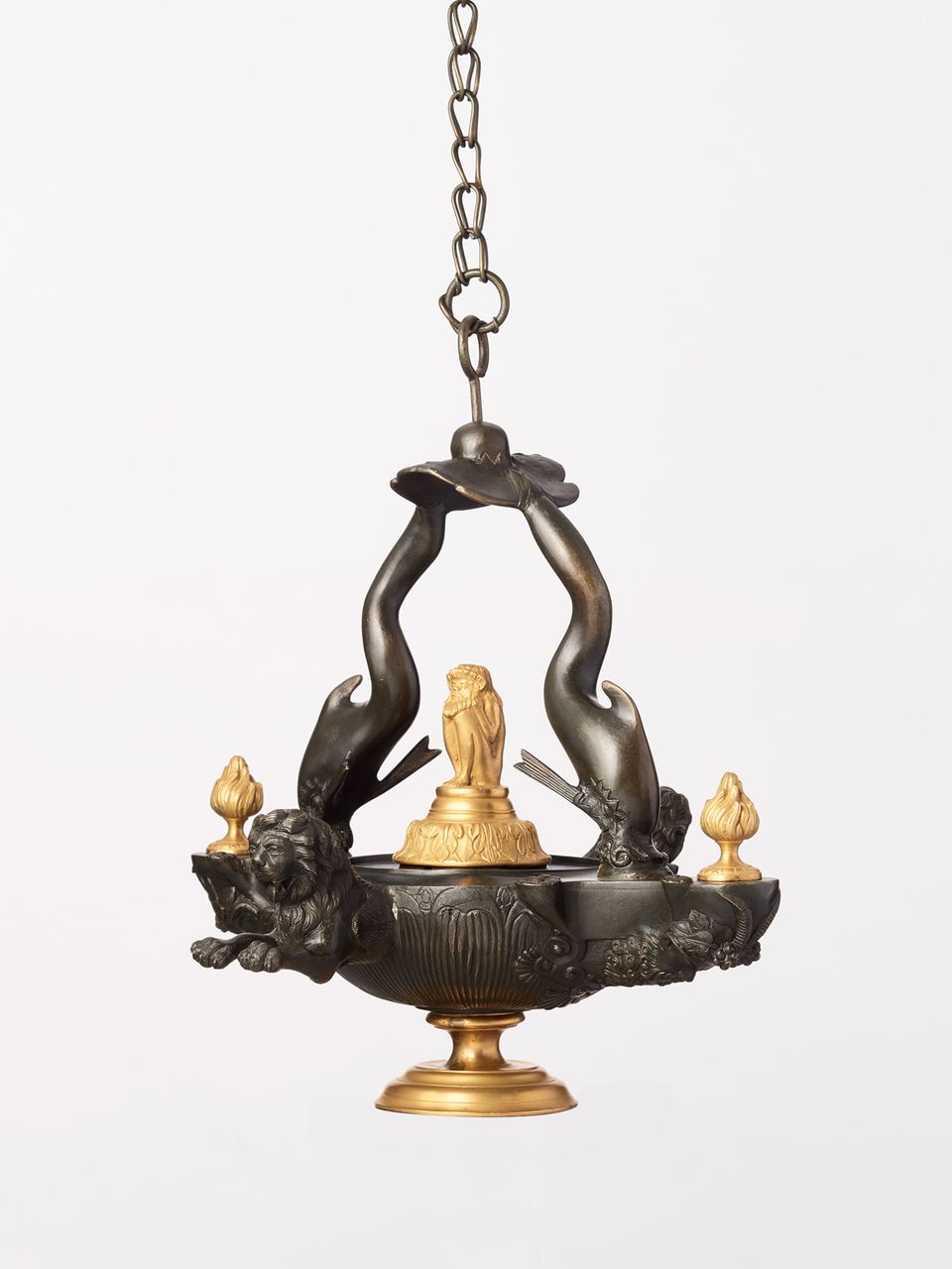 Ornament op voetstuk met hangelement - afbeelding 3
