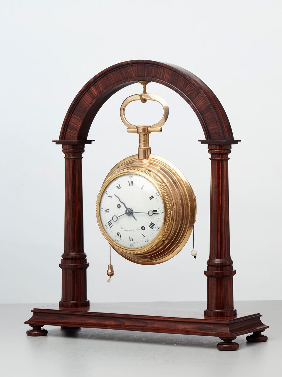 A French gilt bronze coach watch by Festeau a Paris, circa 1790 - image 2