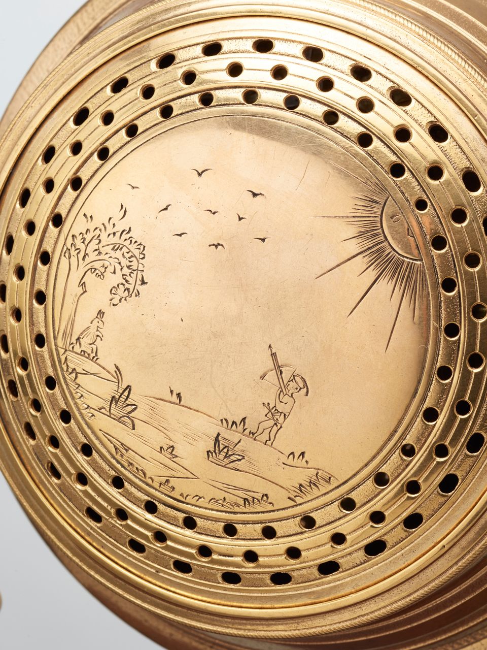 A French gilt bronze coach watch by Festeau a Paris, circa 1790 - image 5
