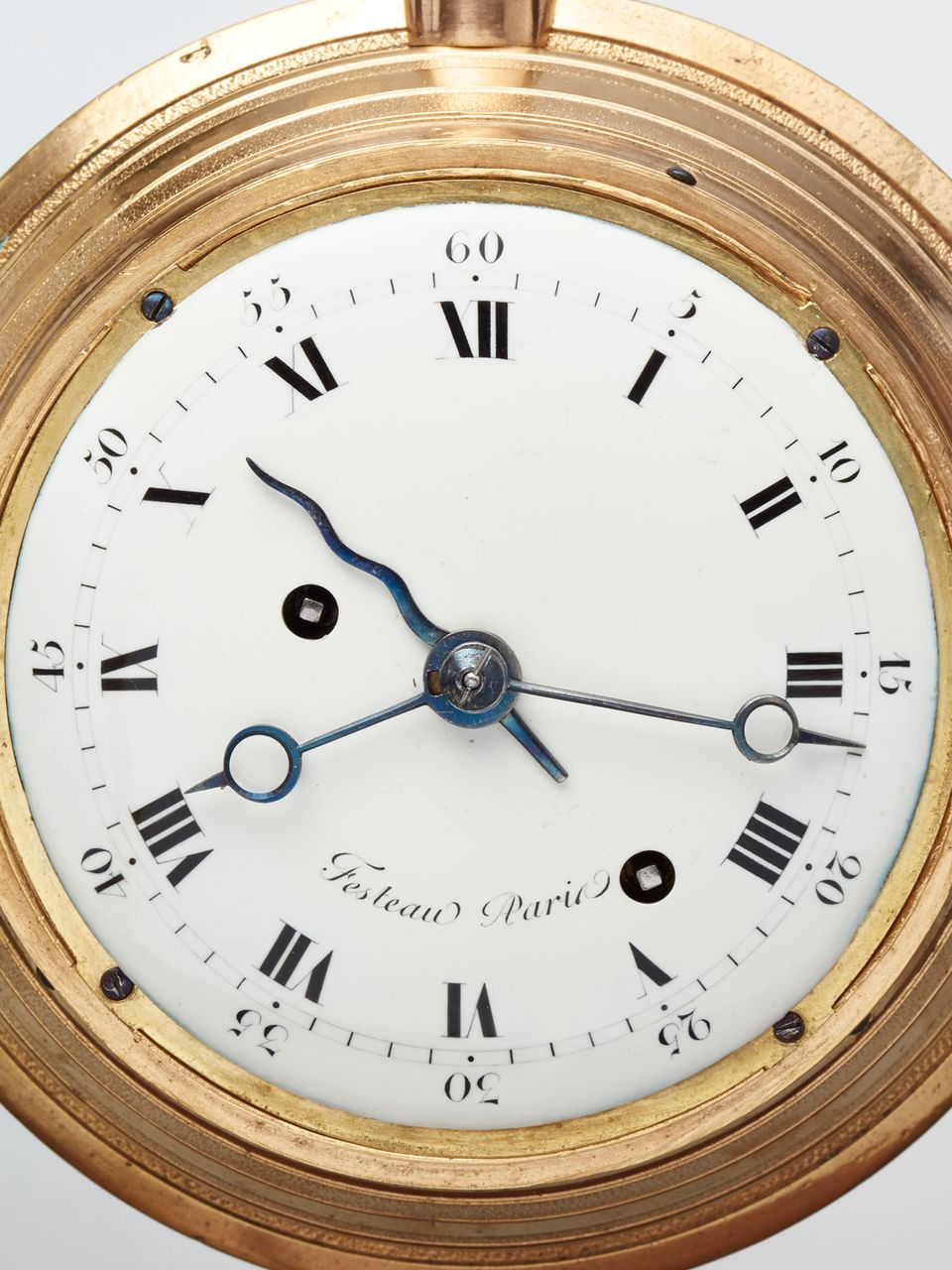 A French gilt bronze coach watch by Festeau a Paris, circa 1790 - image 3